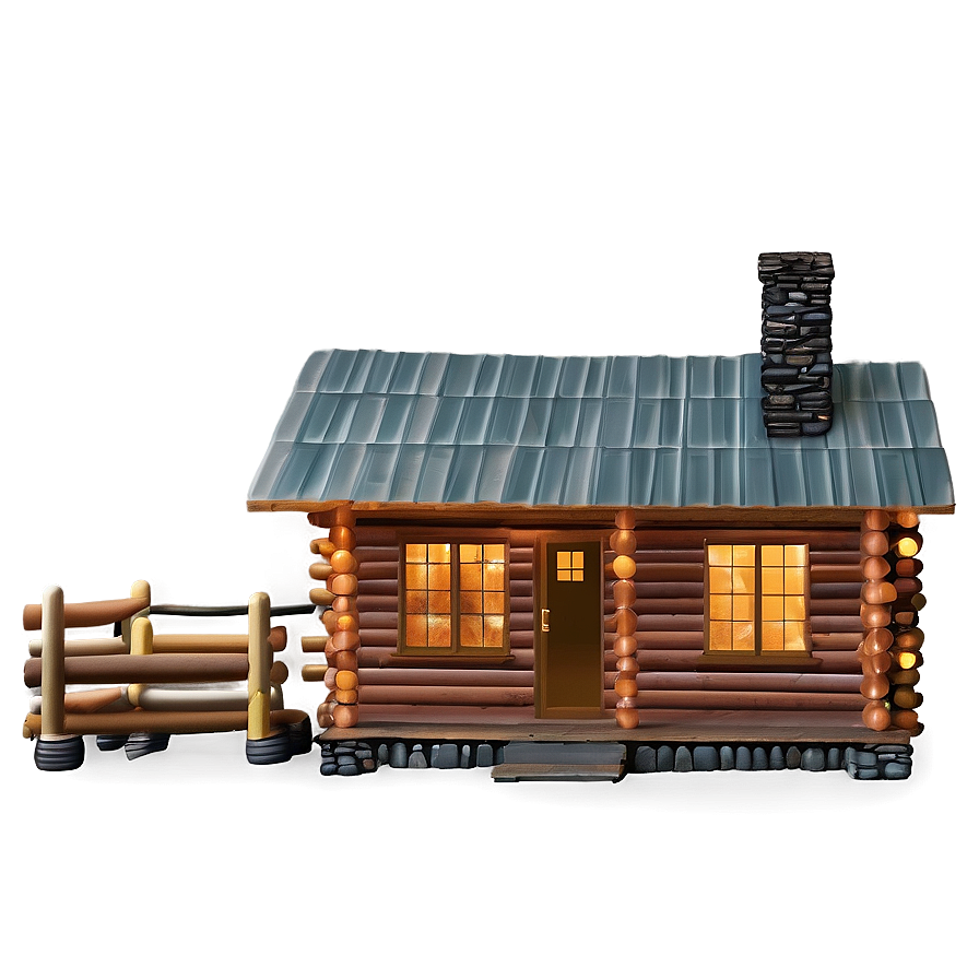 Log Cabin C PNG