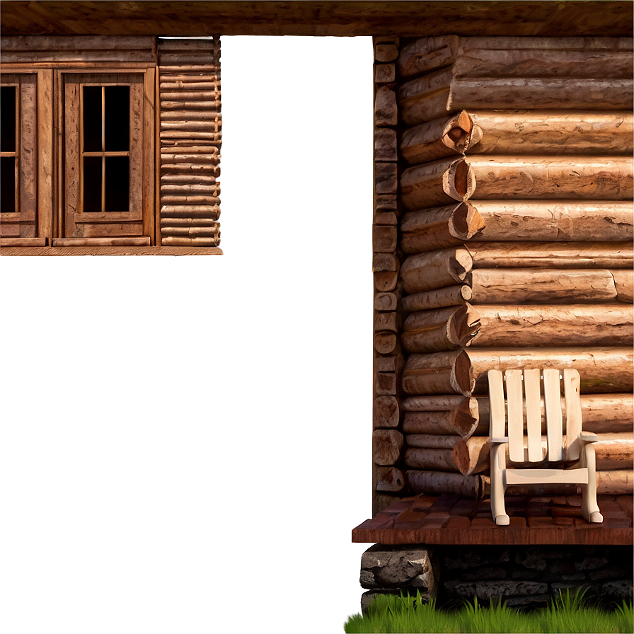 Log Cabin D PNG