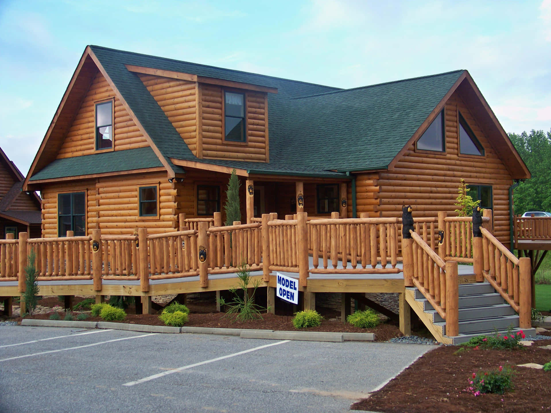 A cozy Log Cabin, perfect for a rustic getaway