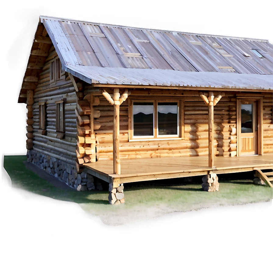 Log Cabin With Panoramic Views Png Lti14 PNG