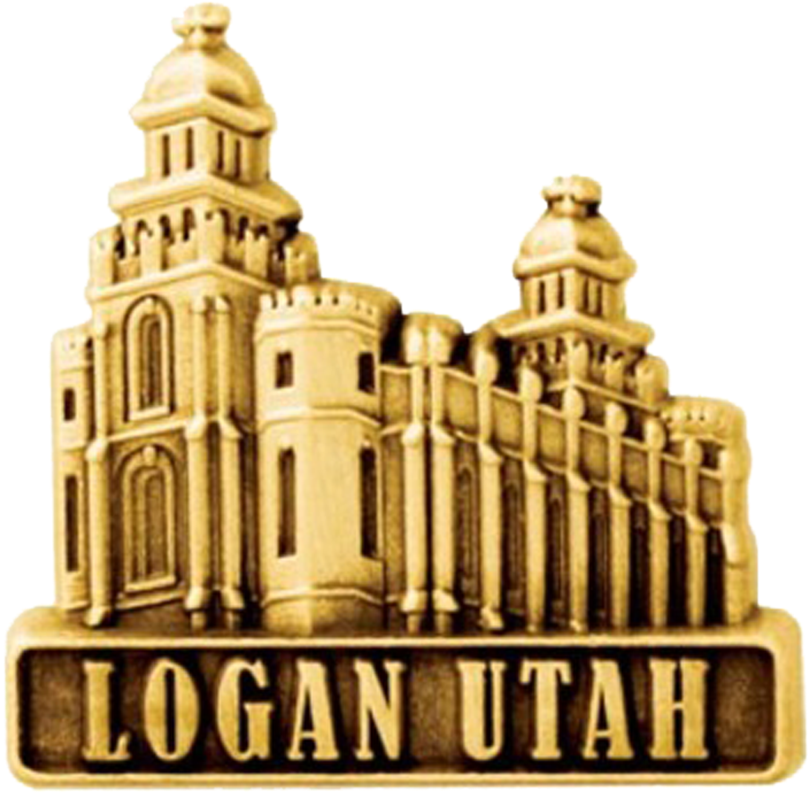 Logan Utah Temple Replica PNG