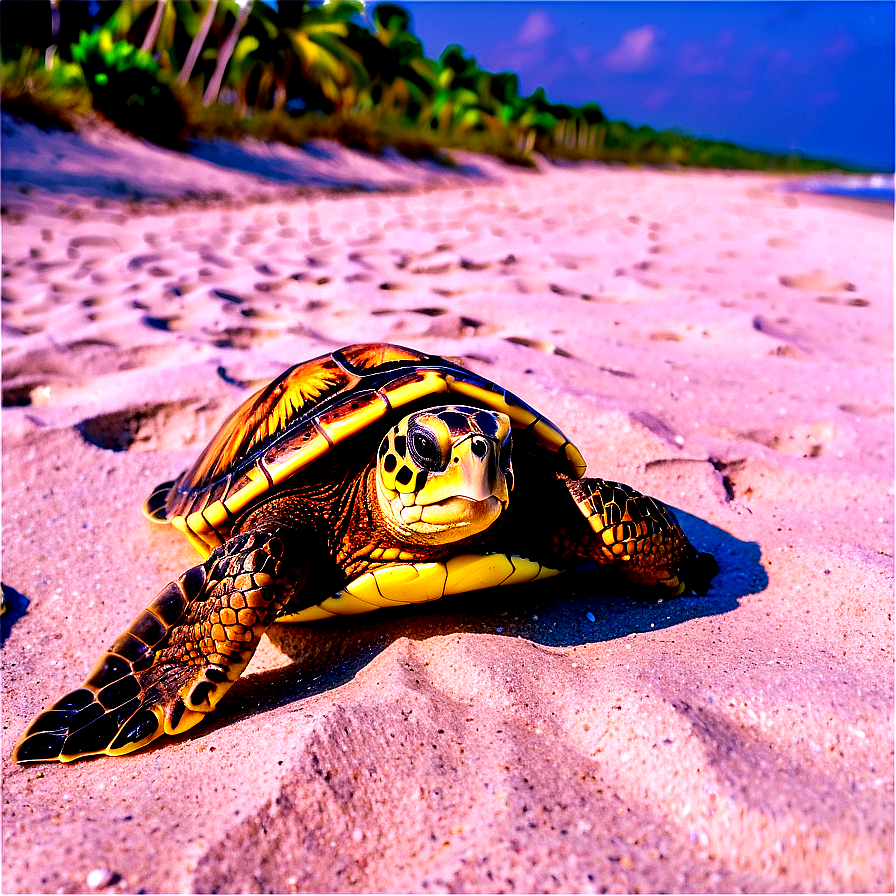 Loggerhead Turtle Nesting Png Dsb PNG