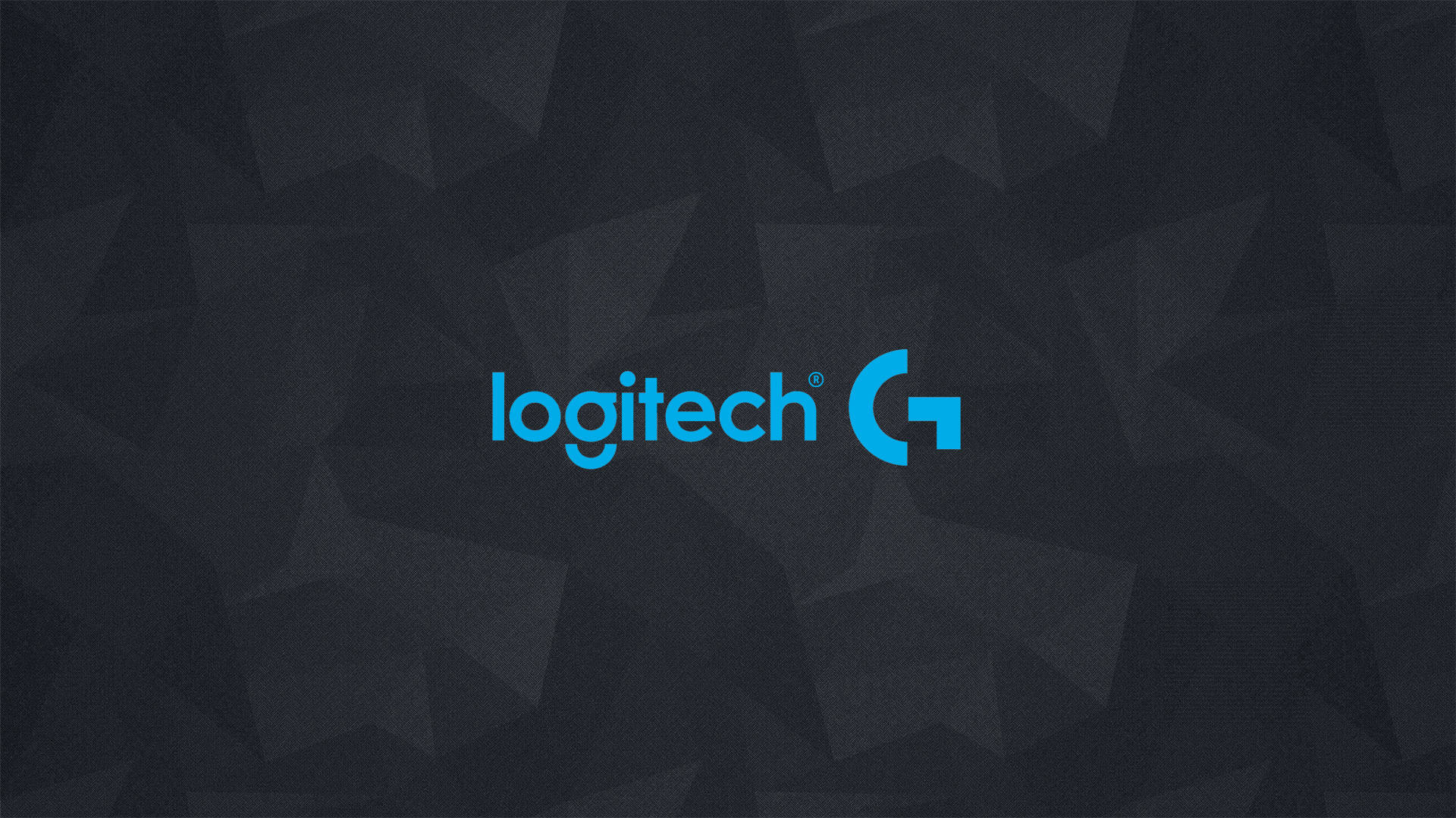 Logitechblaues Logo Wallpaper
