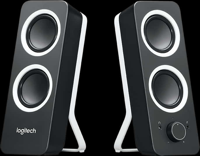 Logitech Desktop Speakers PNG