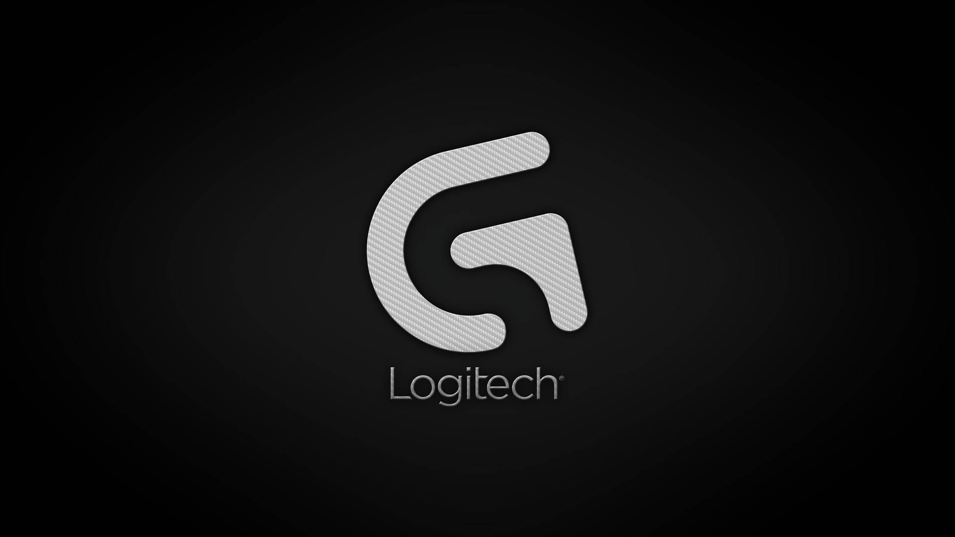 Logitech Logo Grå Wallpaper