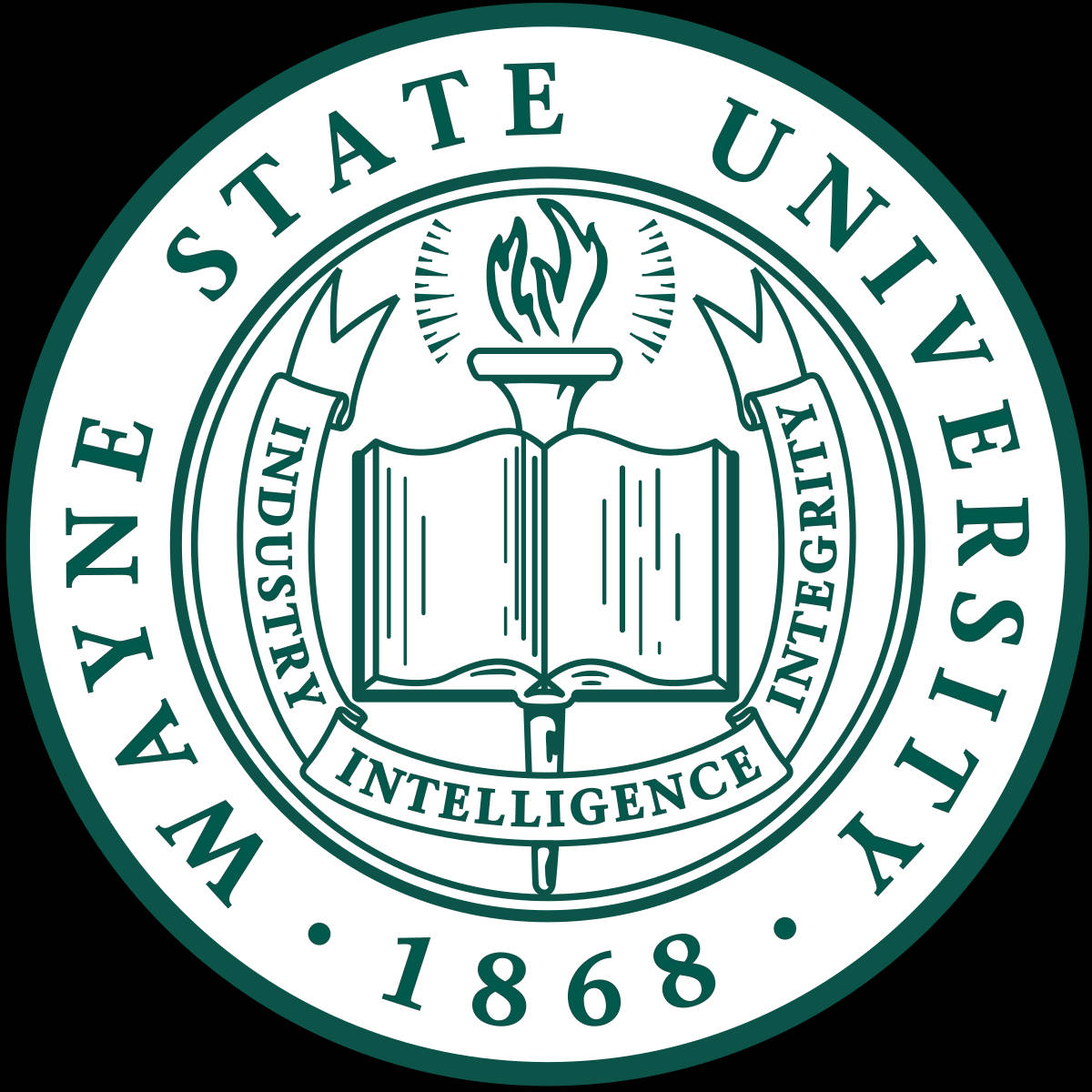 Logotipoda Wayne State University. Papel de Parede