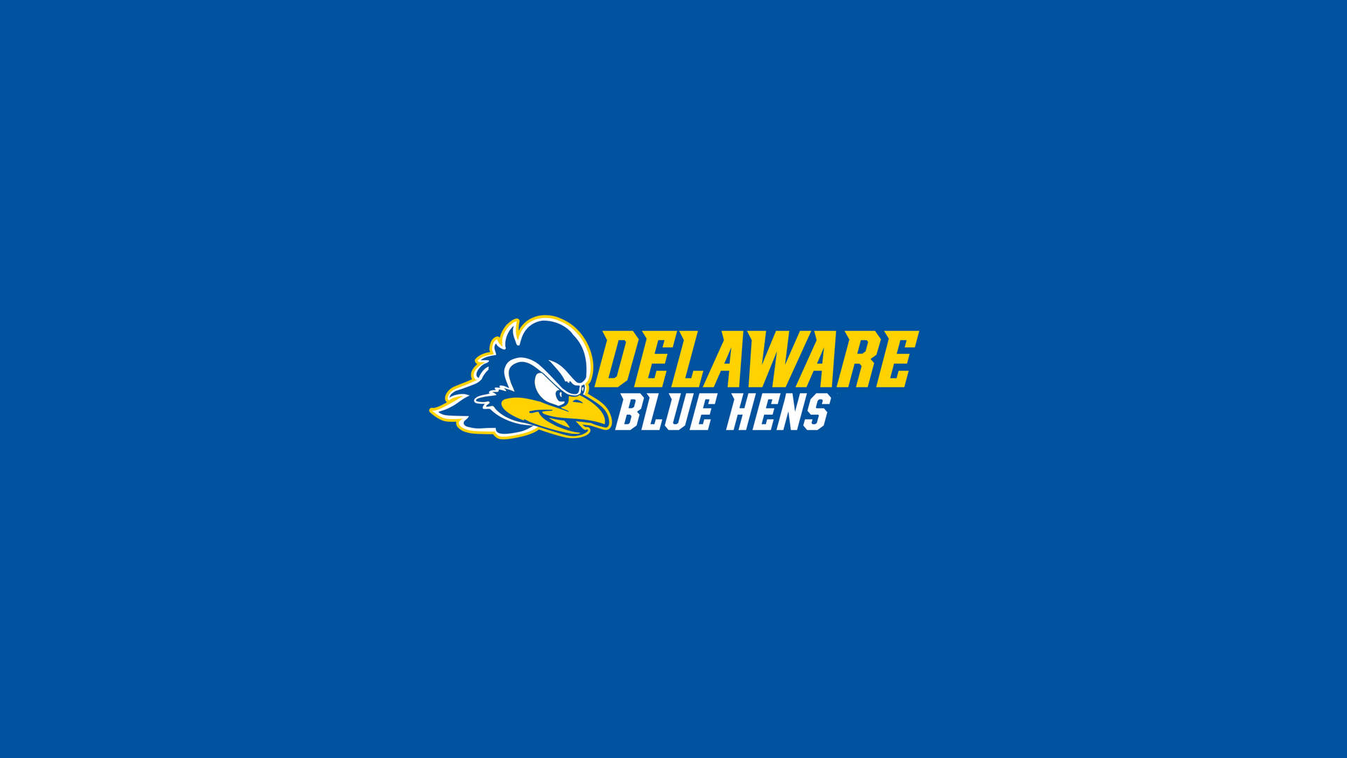 Logo University Of Delaware Blue Hens Simple Wallpaper