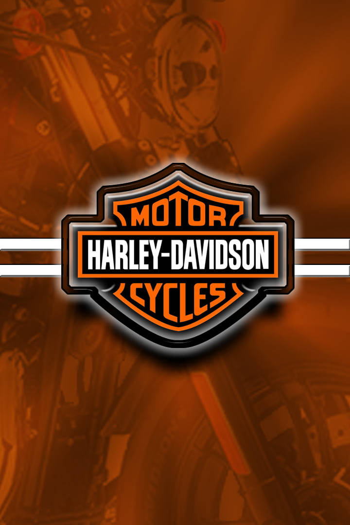 Logo With White Lines Harley Davidson Mobile Picture