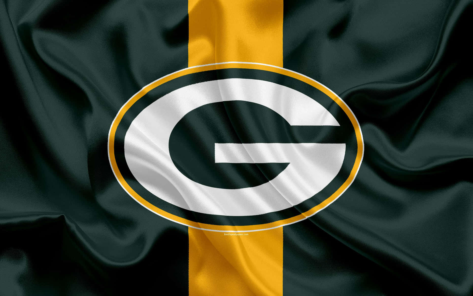 Logodel Team Dei Green Bay Packers E Lo Stadio In Una Splendida Risoluzione