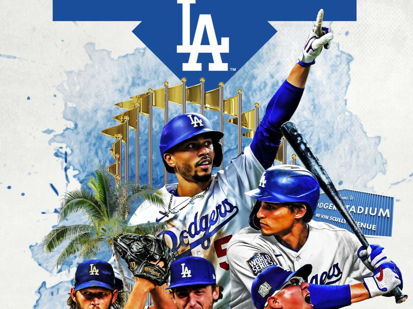 Logodella Squadra Dei Los Angeles Dodgers
