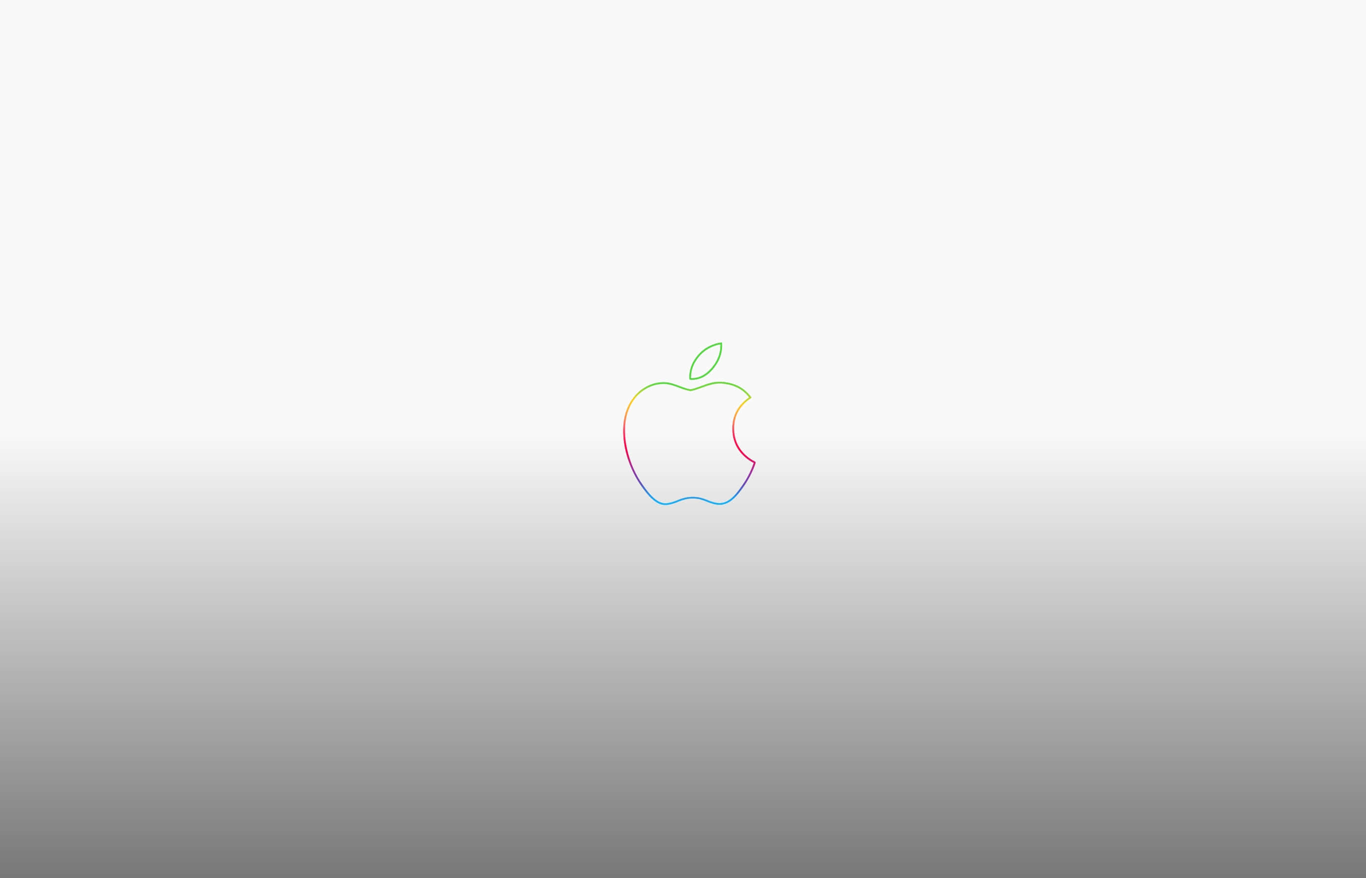 Logodi Apple Su Sfondo Astratto