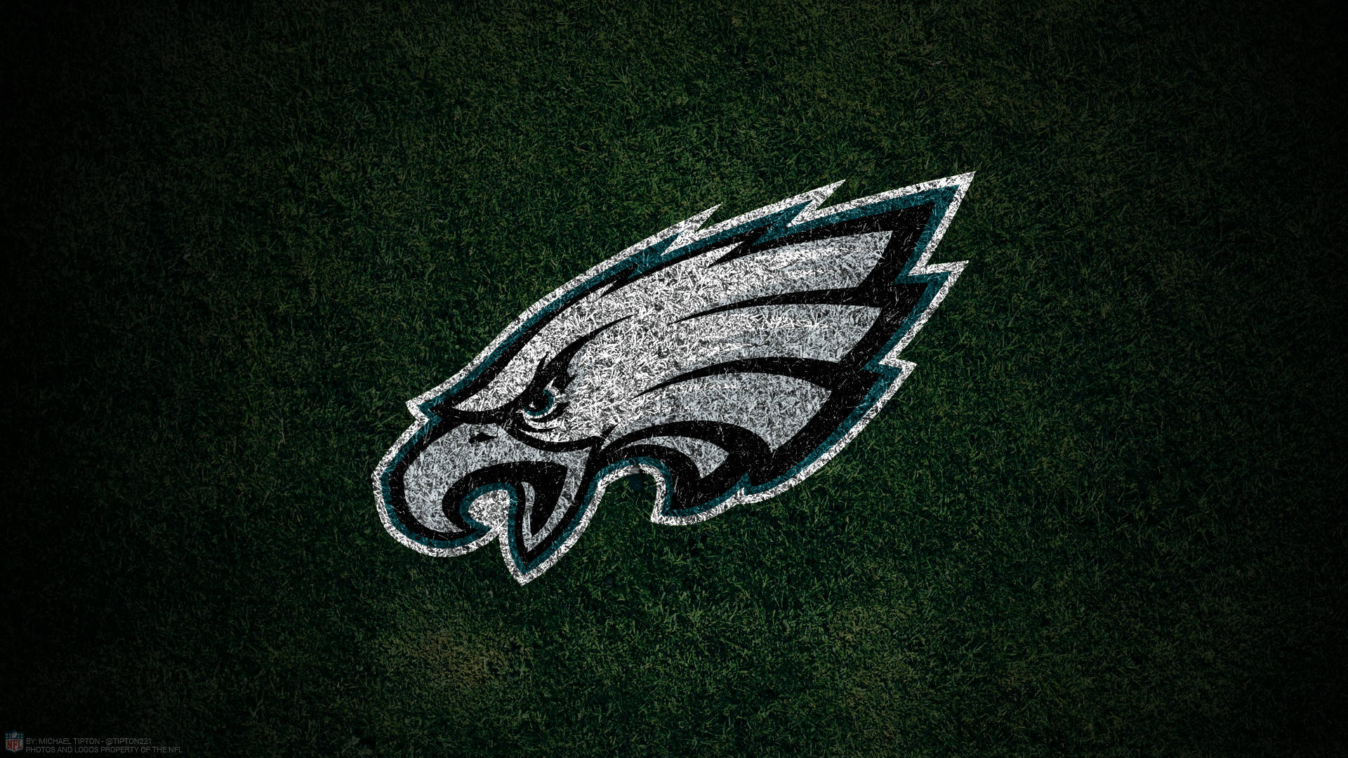 Logotipo Do Philadelphia Eagles Cool Pc Papel de Parede