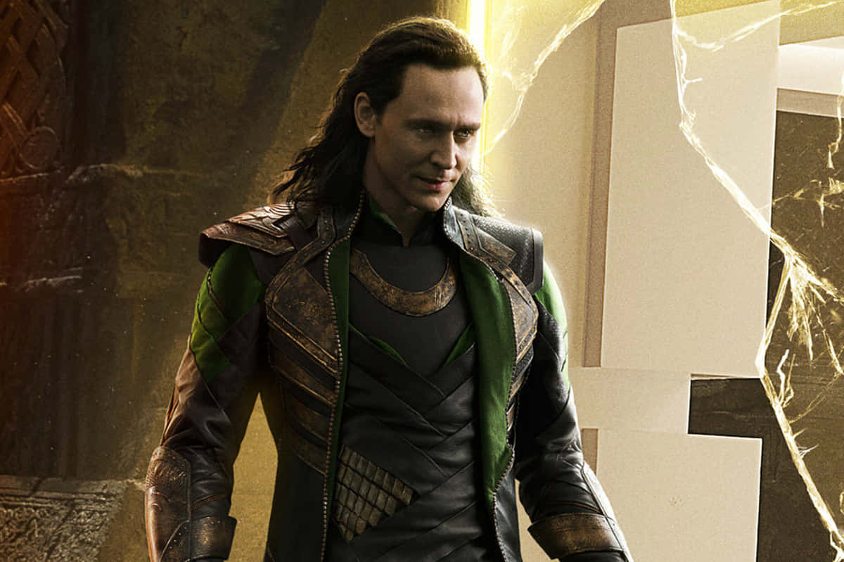 Loki, God of Mischief, at the helm of cosmic chaos
