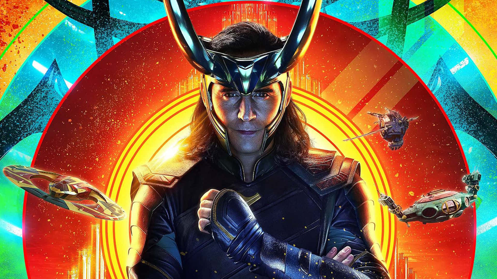 Loki, The God of Mischief, plotting his next move