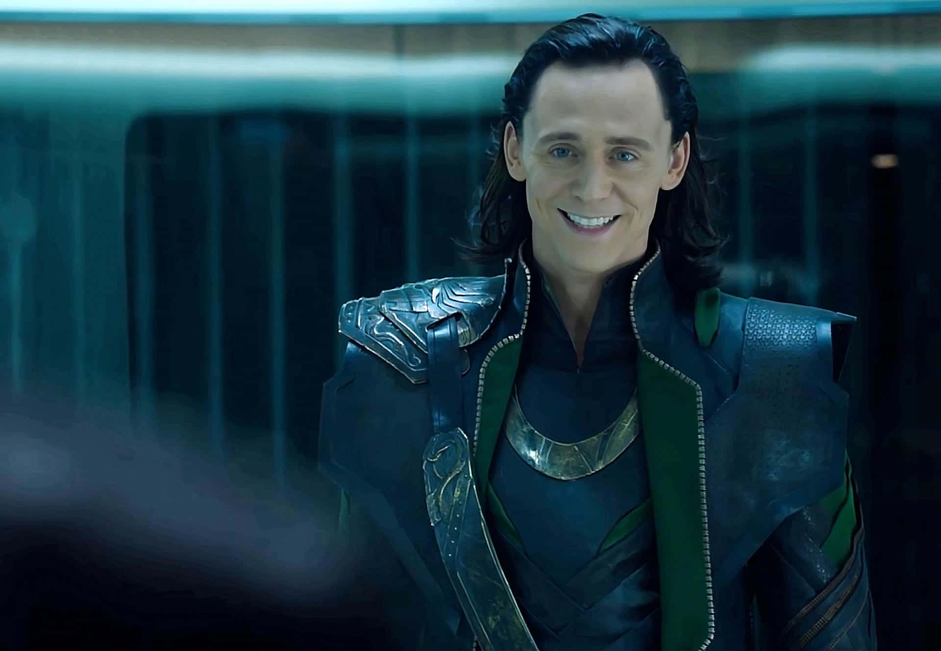The God of Mischief, Loki, sitting on his throne
