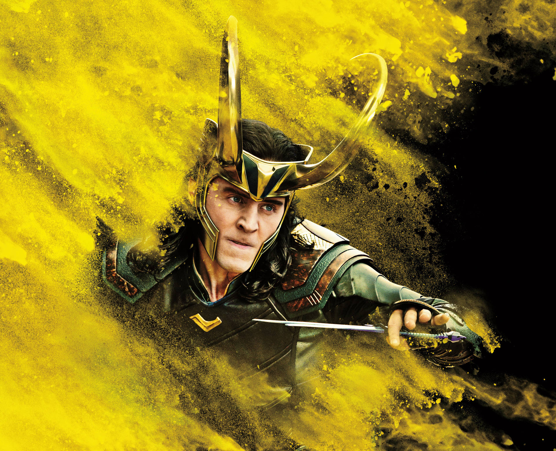 Loki4k Thor: Ragnarok Affisch. Wallpaper