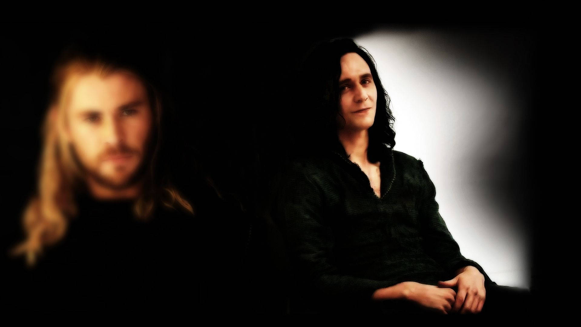 The Reunited Brothers - Loki and Thor Wallpaper