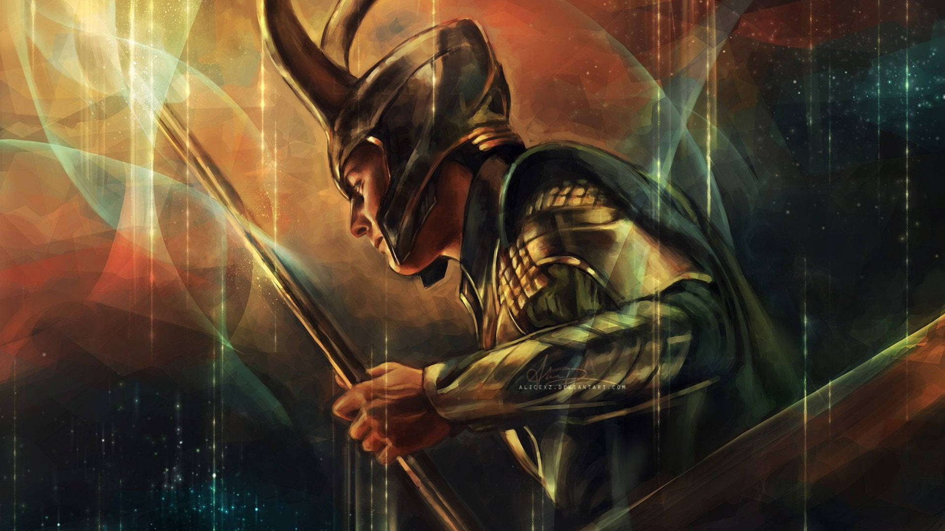 Loki Digital Fan Art