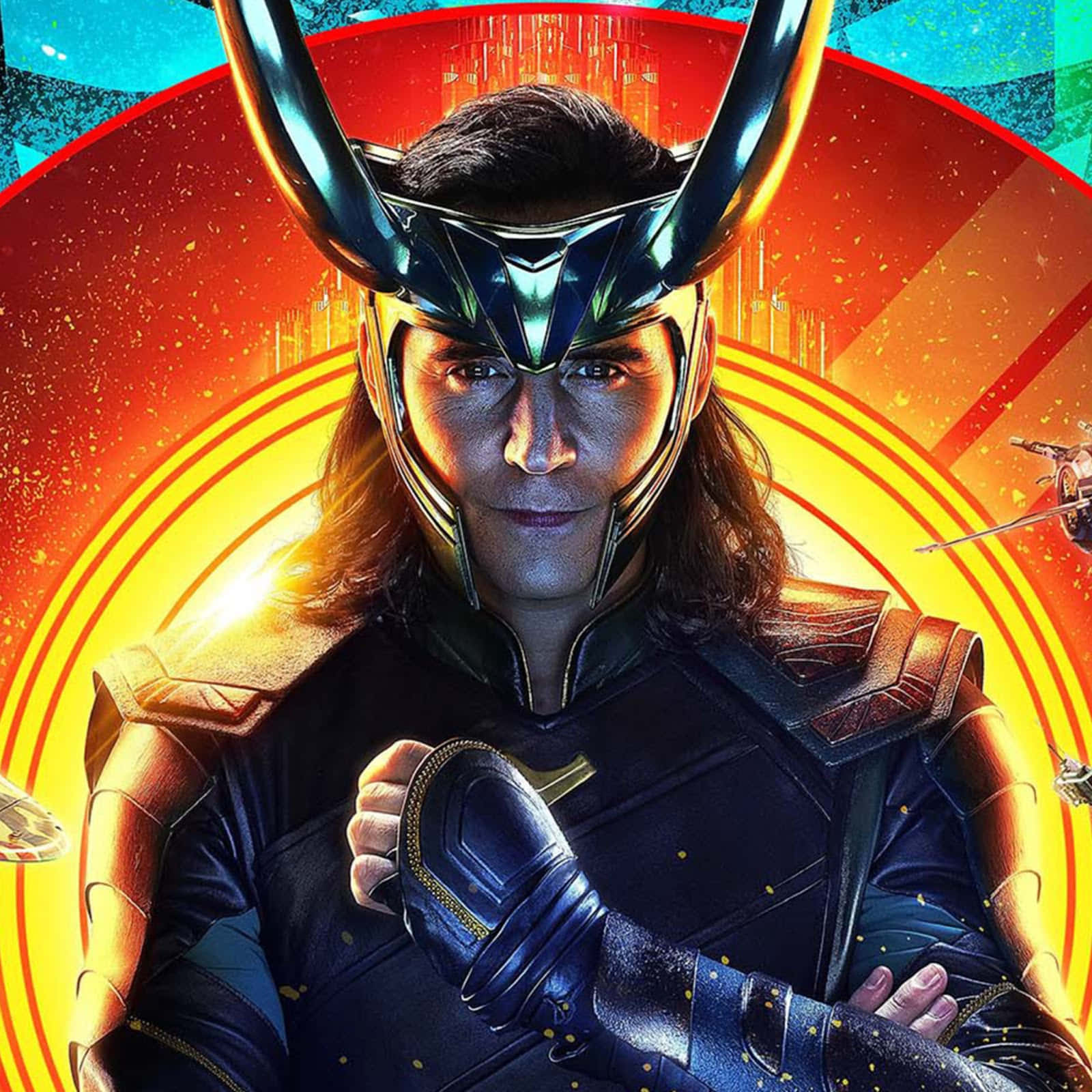 Descargar Loki,el Dios De La Travesura Y El Engaño | Wallpapers.com