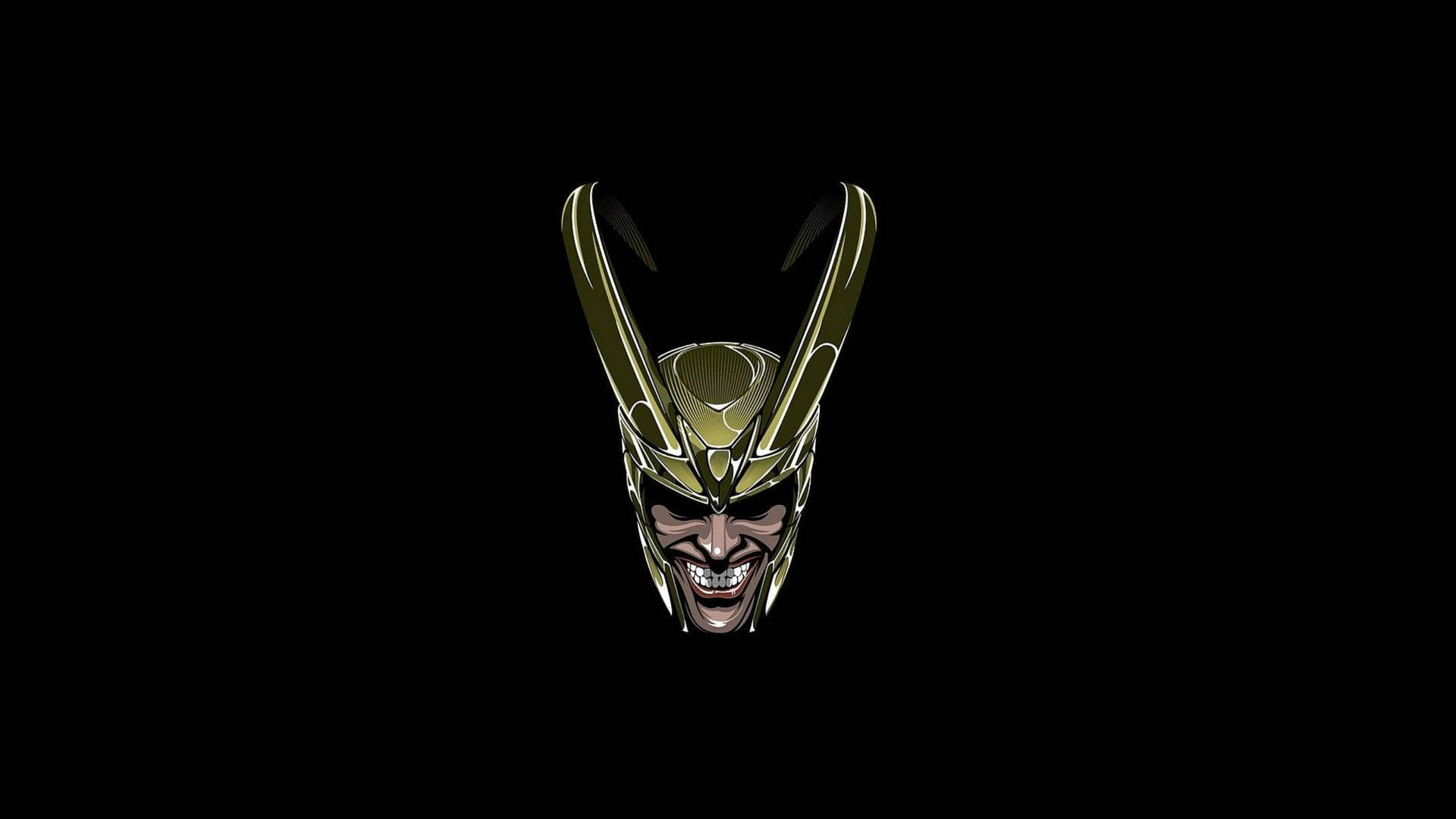 Loki Head In Black