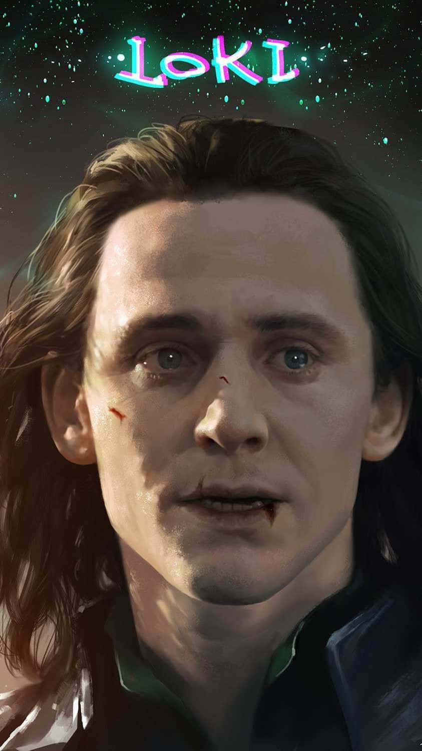 Add a dash of Marvel to your day with the Loki Iphone Wallpaper