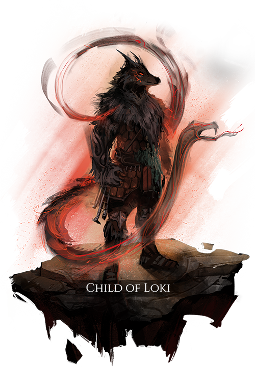 Loki Mythical Offspring Artwork PNG