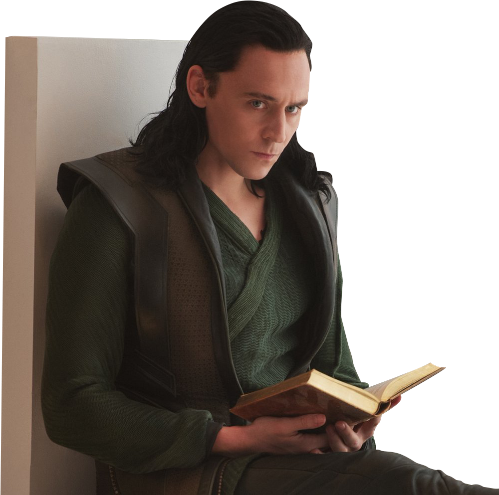 Loki Readinga Book PNG