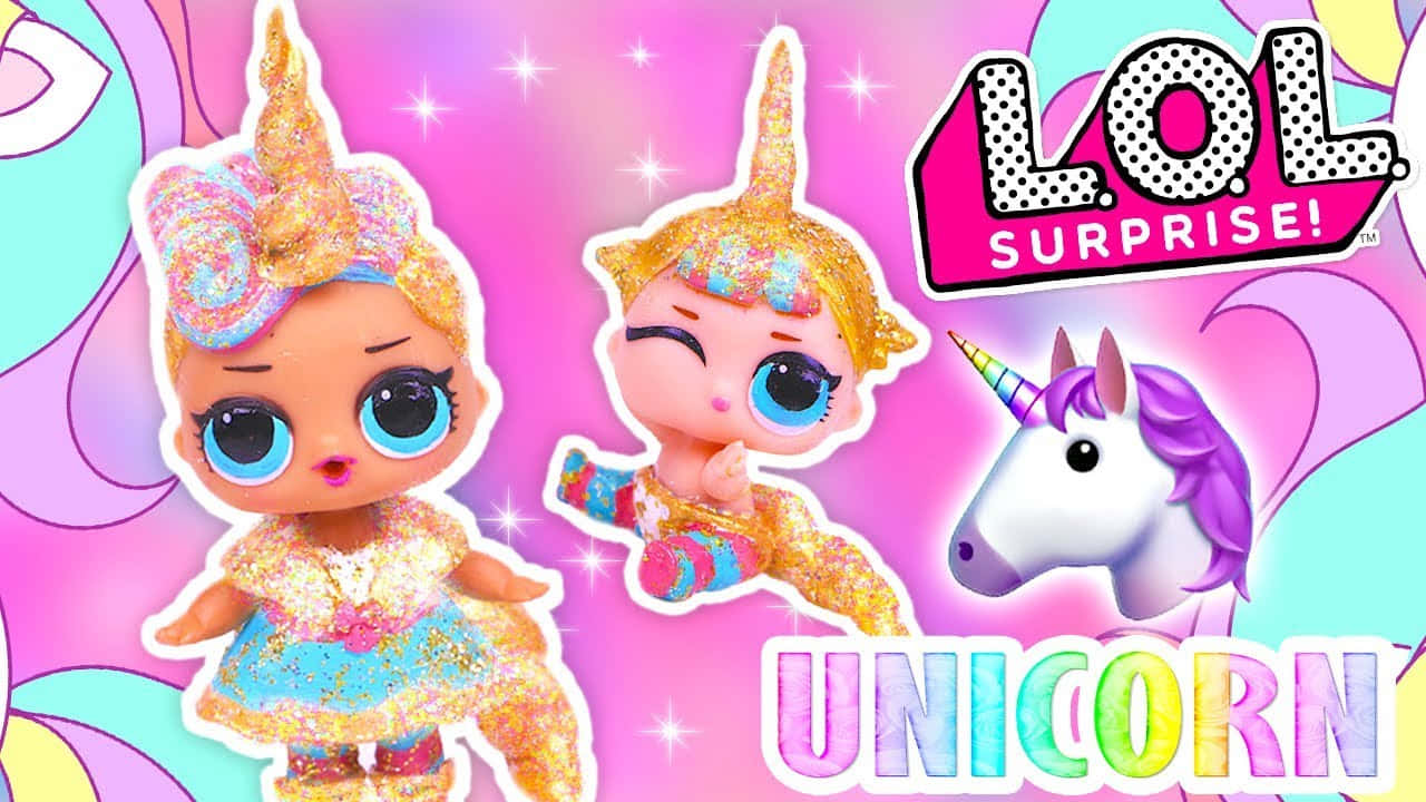 Lollipop Surprise Unicorn Dolls