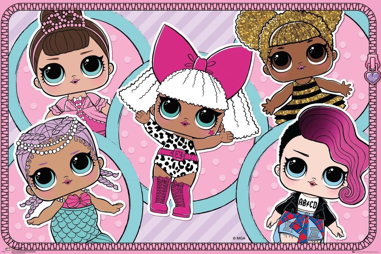 "Collect All Your Favourite L.O.L Surprise! Dolls!"