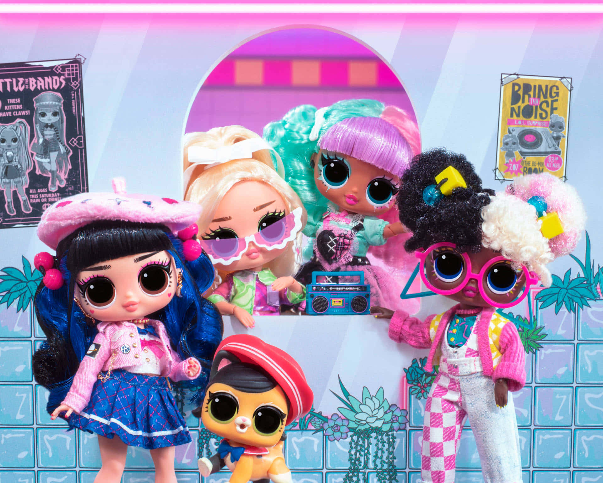 Surprise your friends with the colorful fun of Lol Dolls!
