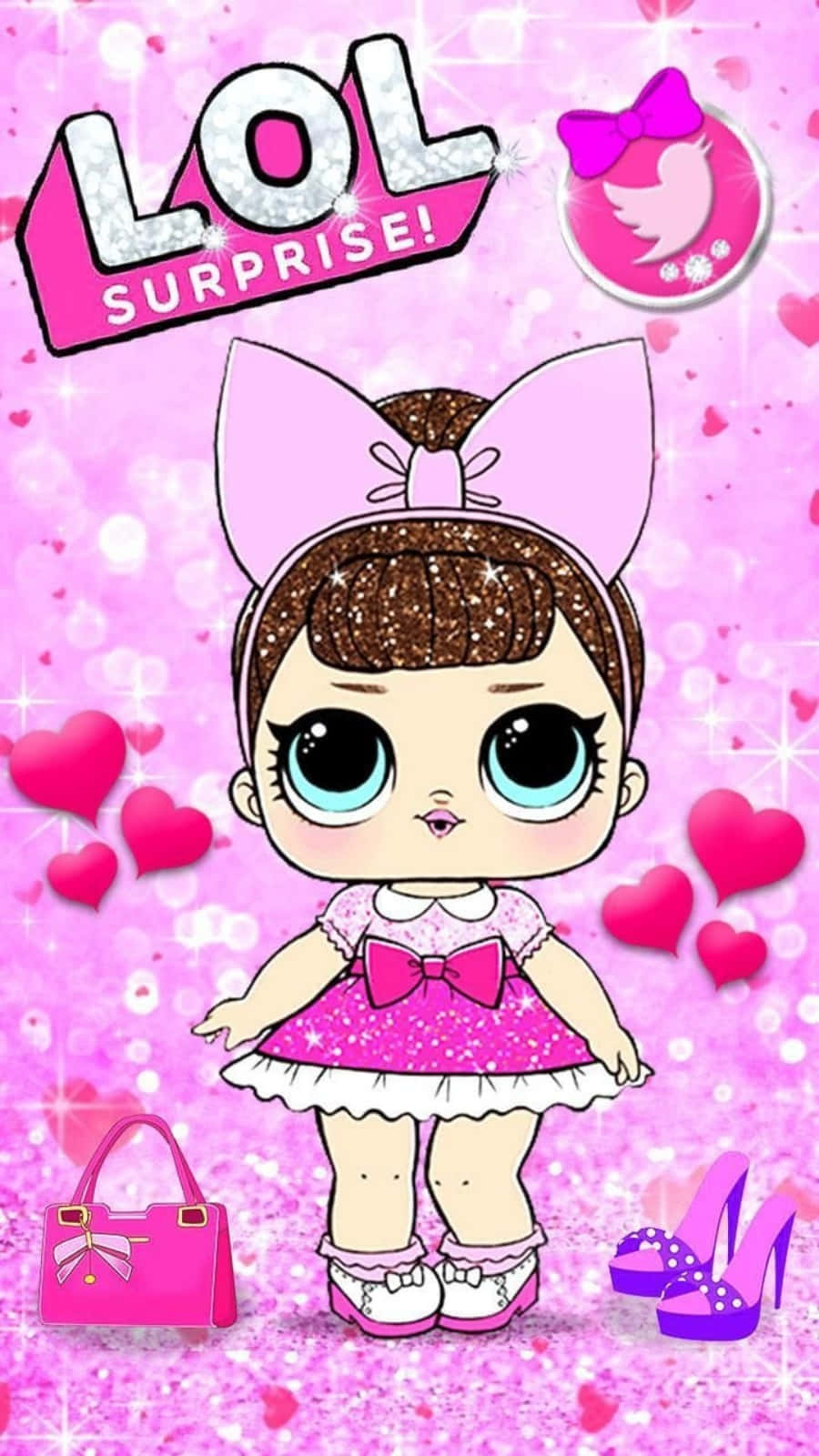 Pink Ribbon Lol Dolls Pictures