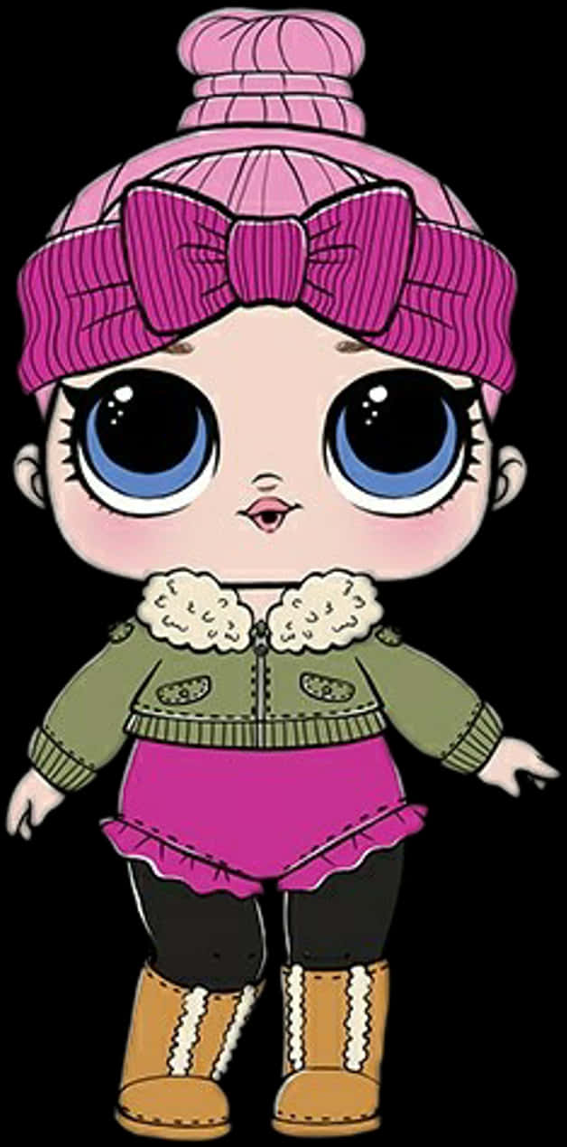 Lol Surprise Doll Winter Fashion PNG