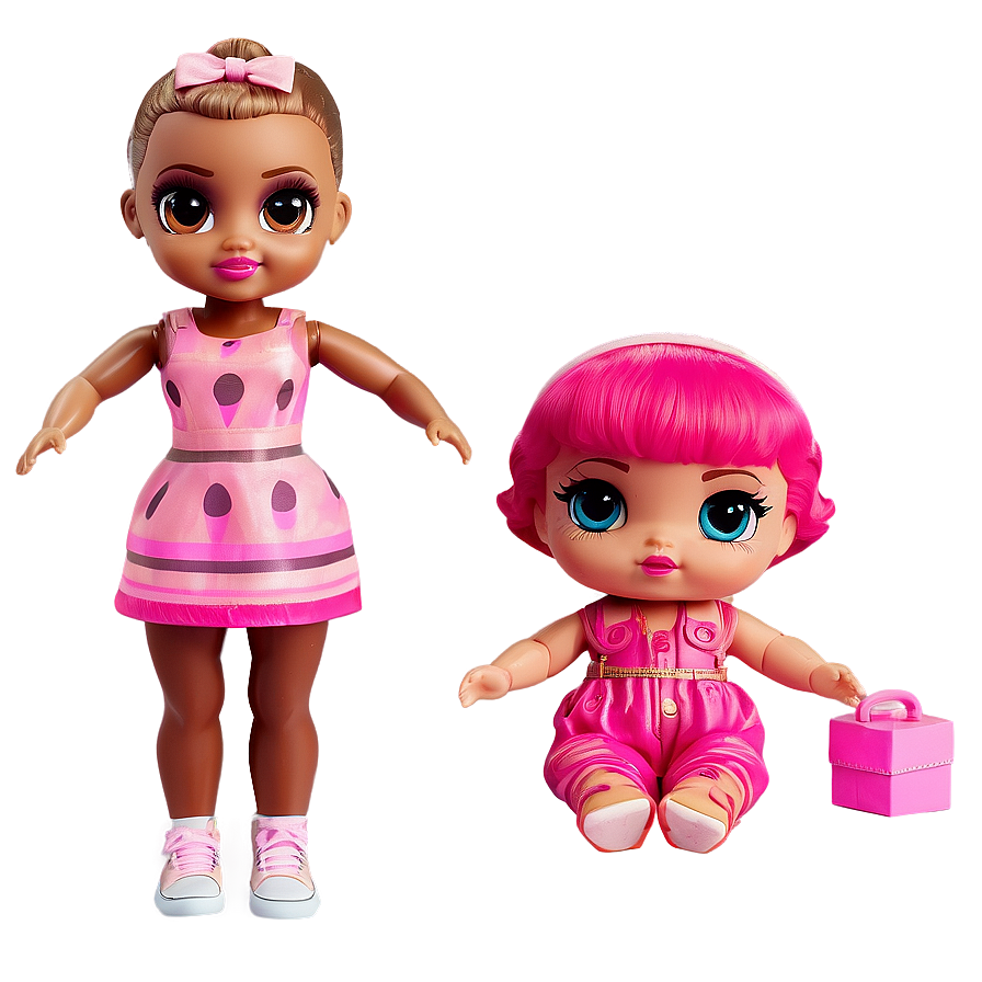 Lol Surprise Dolls Family Pack Png 06202024 PNG