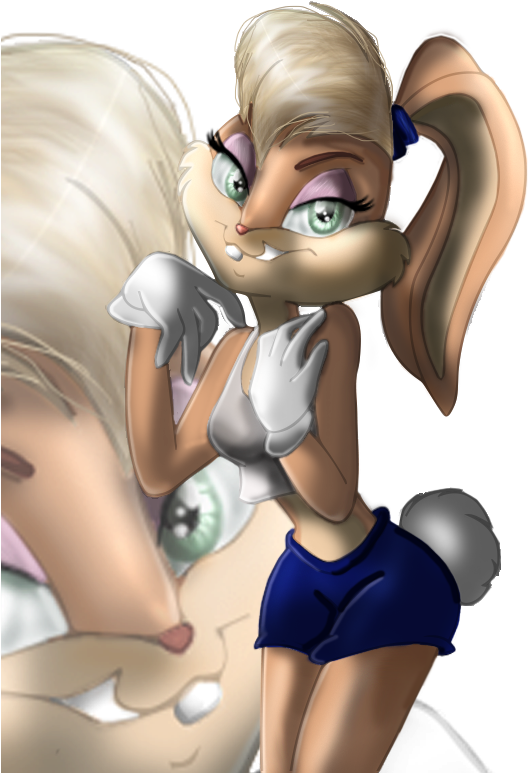 Lola_ Bunny_ Space_ Jam_ Pose PNG