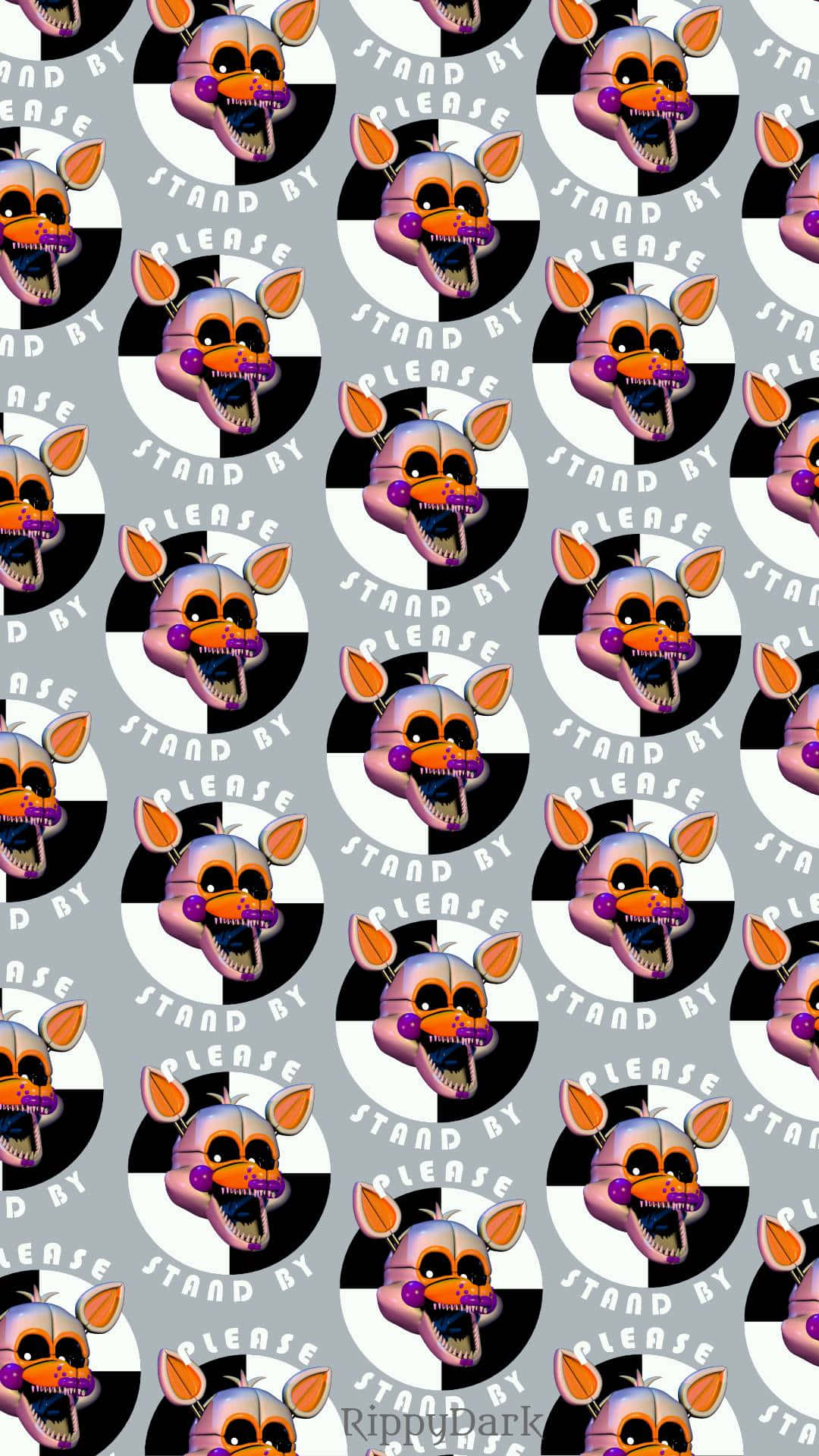 Image  A Cheerful Lolbit Character Wallpaper