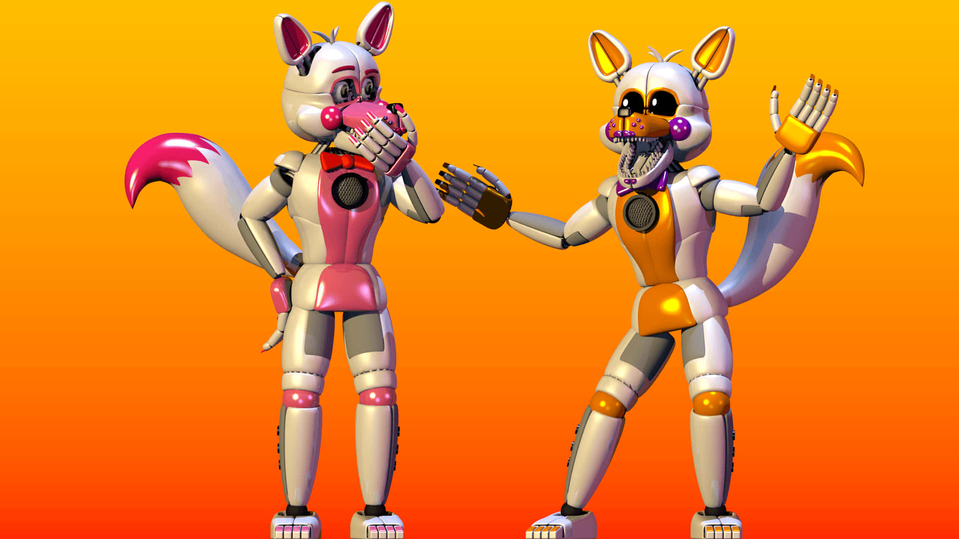 Welcoming Lolbit to your space Wallpaper