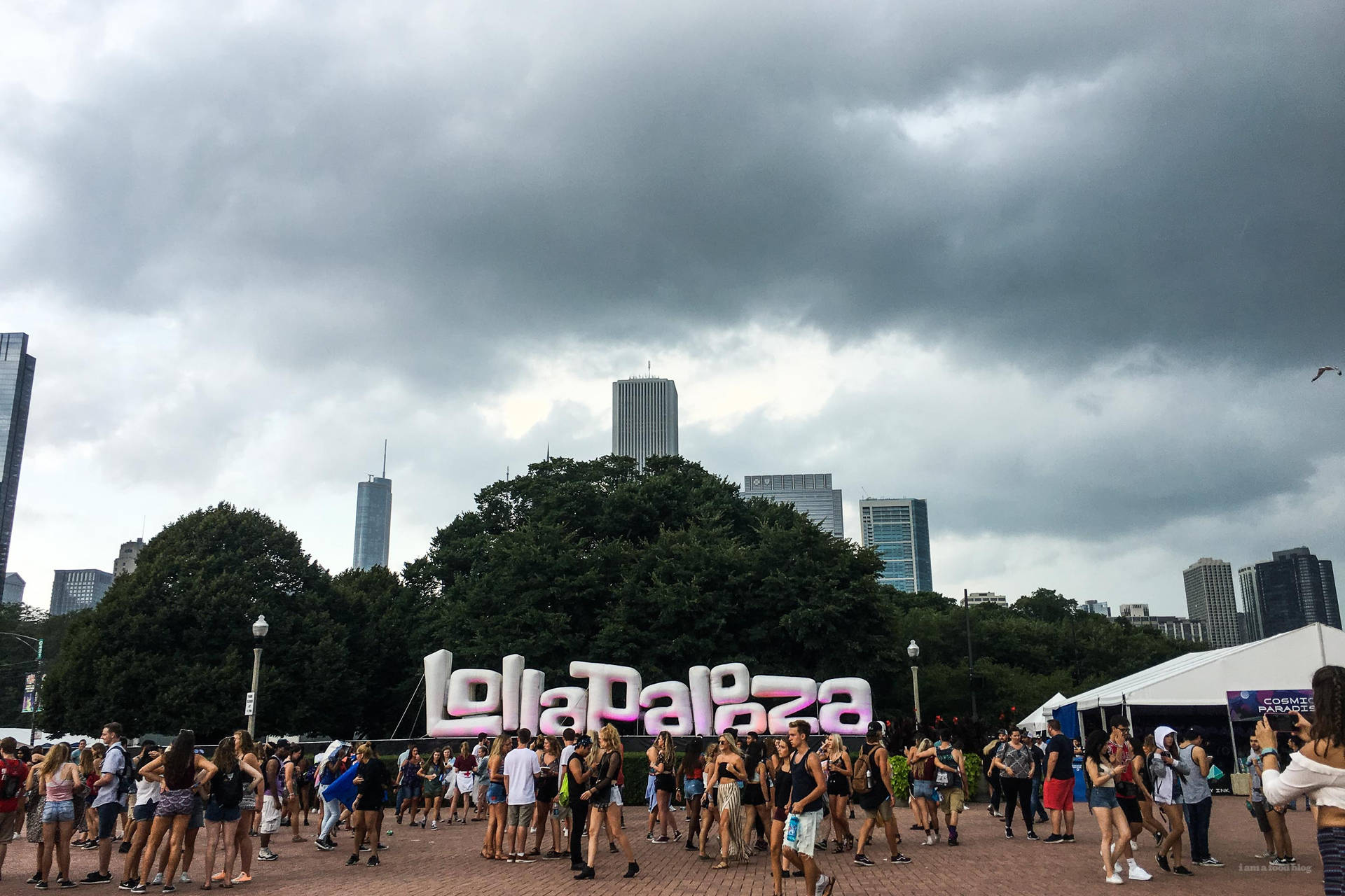 Lollapalooza Cloudy Sky