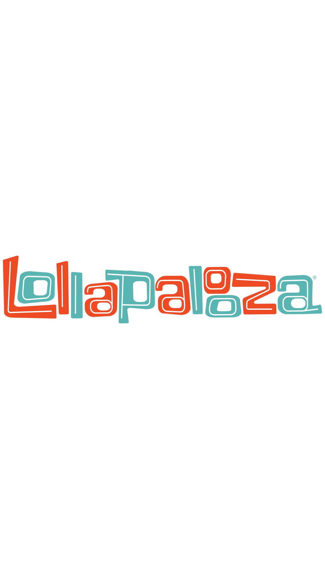 Lollapalooza White Logo