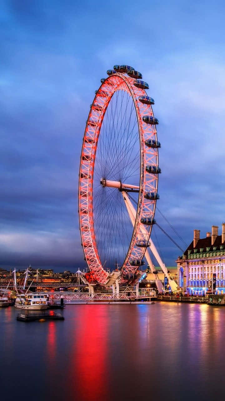 London Eye Observation Wheel Wallpaper