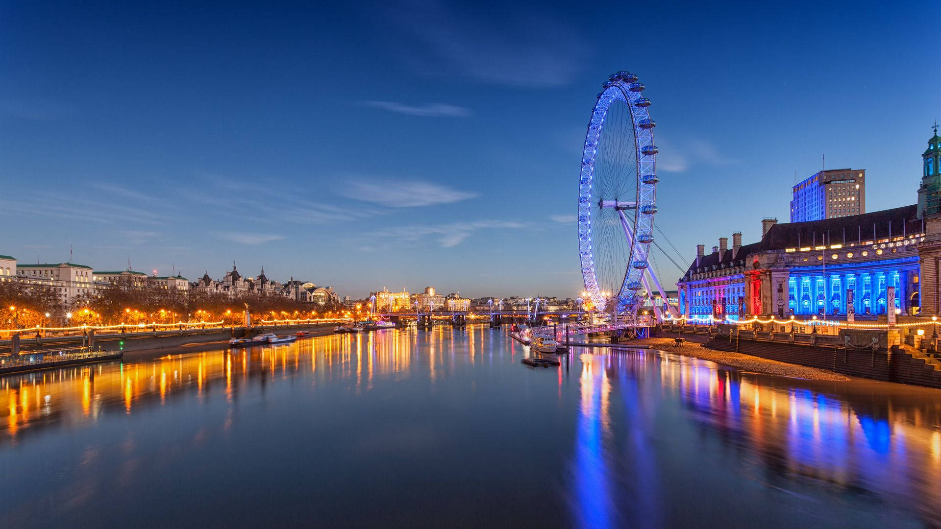 London Eye River Picture
