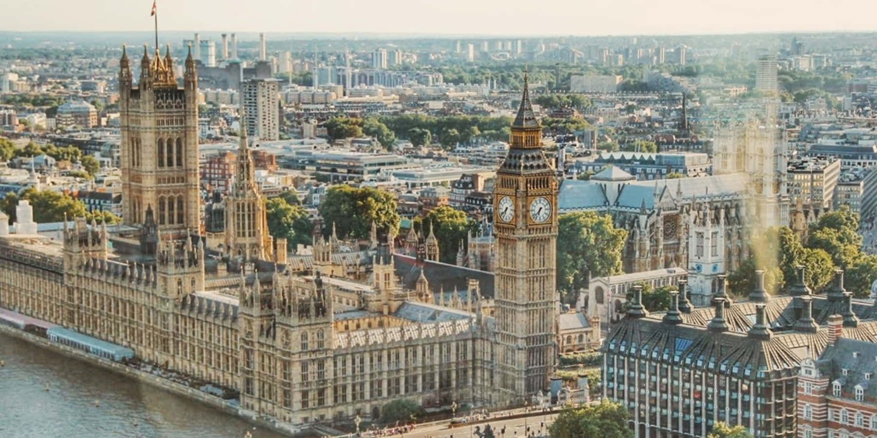 Derblick Auf Die Berühmte Skyline Von London