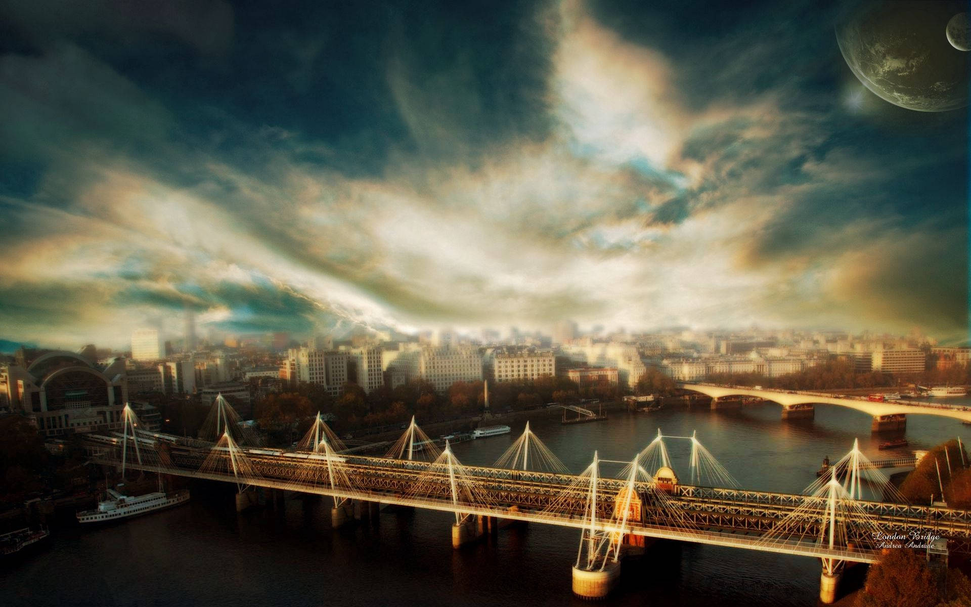 London Scenery Bridge