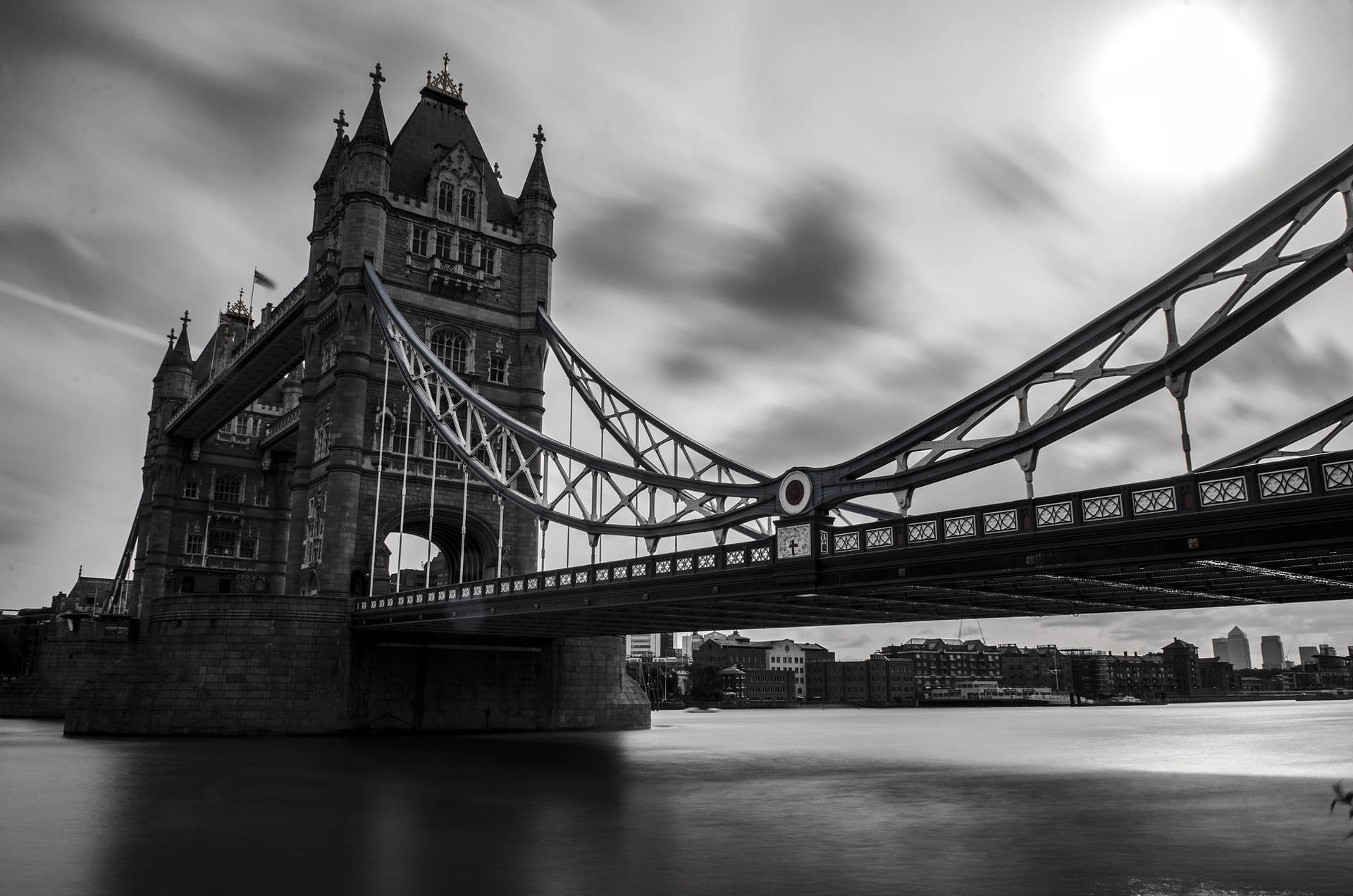 London Tower Bridge Black & White Picture