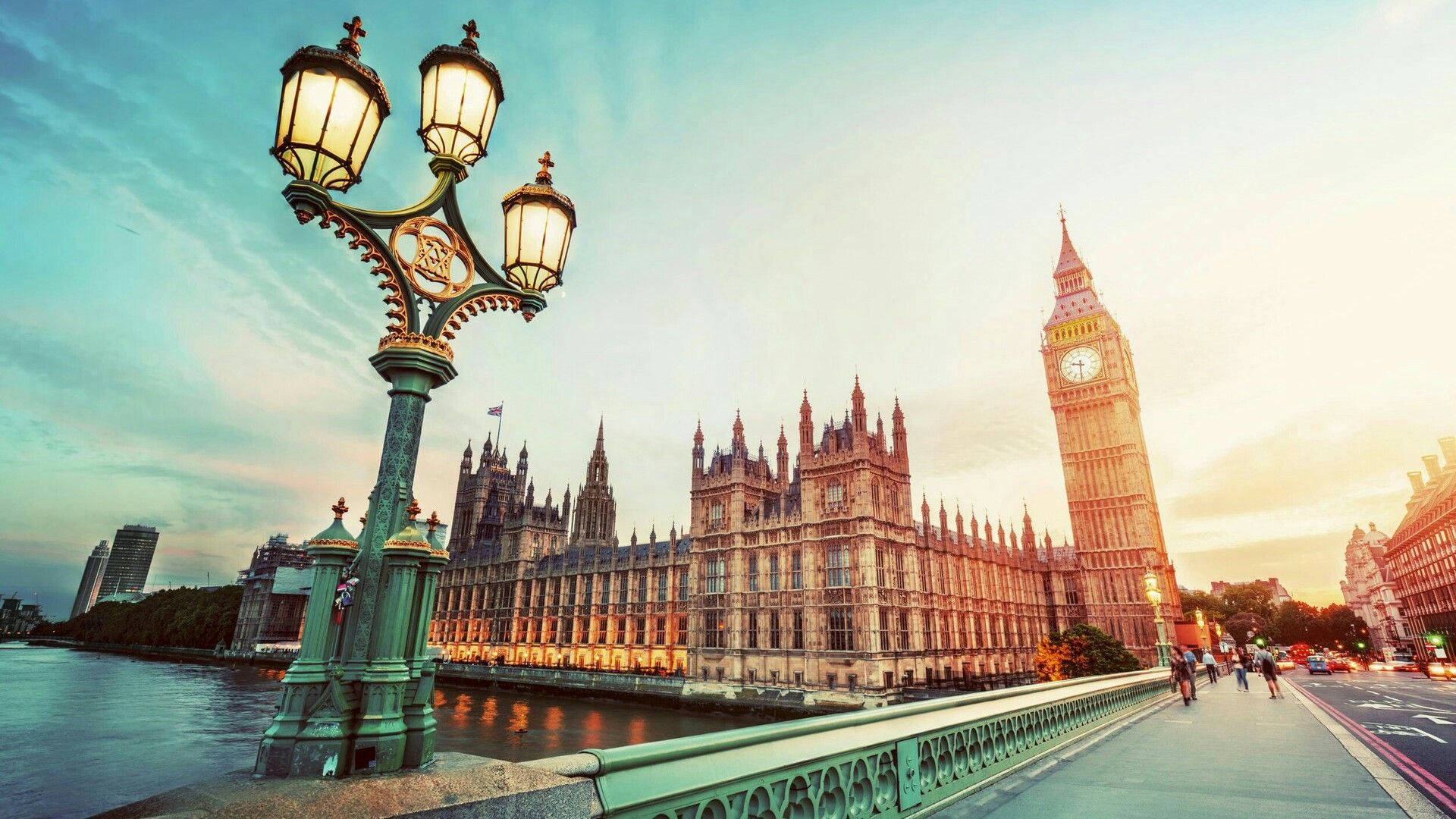 London Westminster Bridge Wallpaper