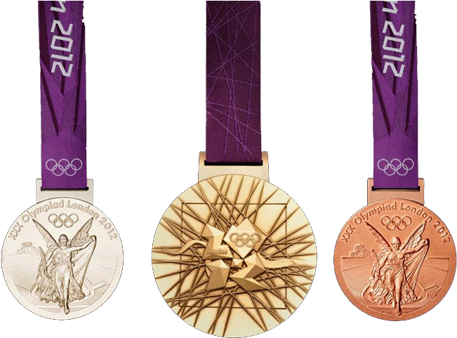London2012 Olympic Medals PNG