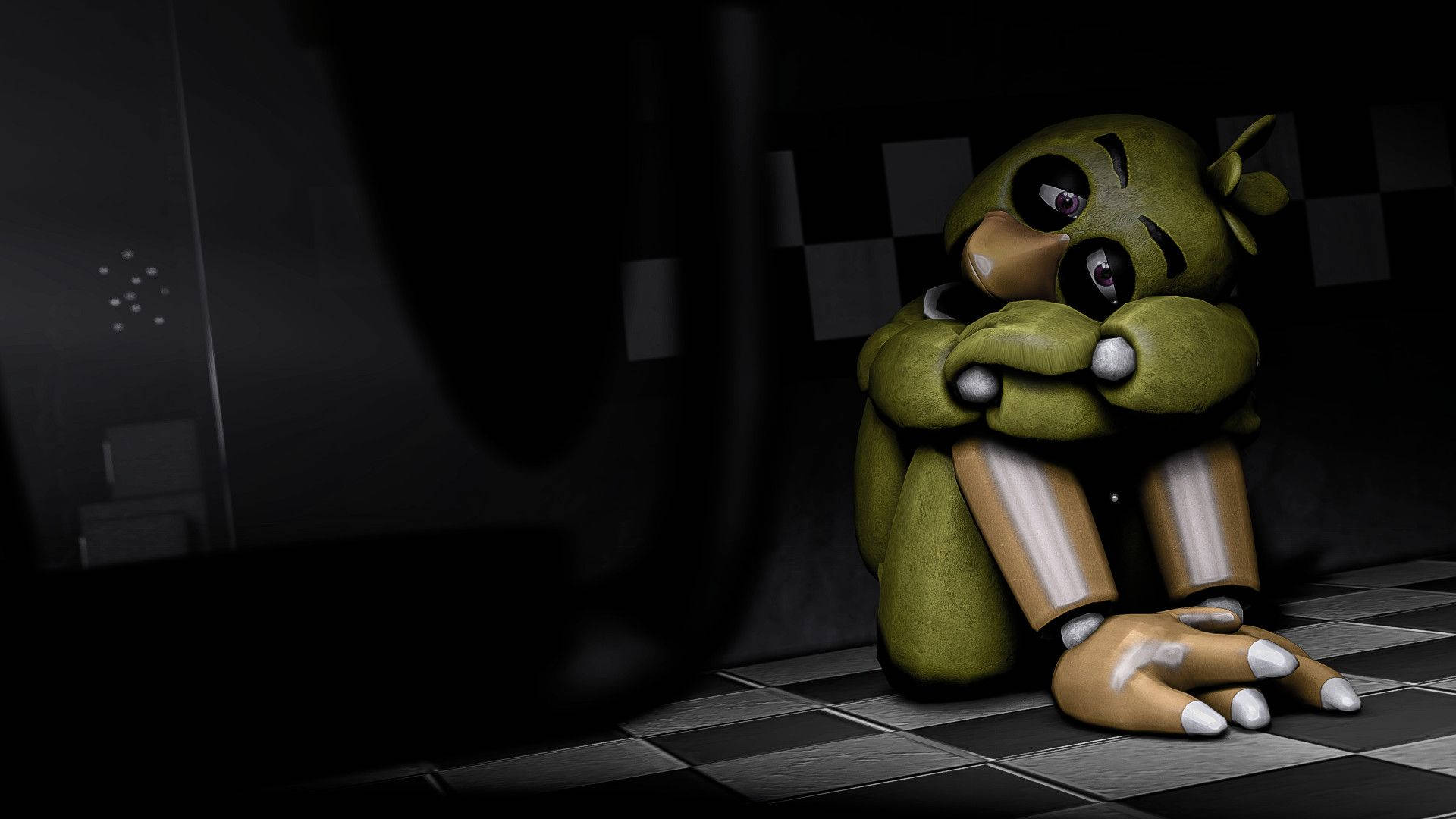 Lonely Chica FNAF Wallpaper