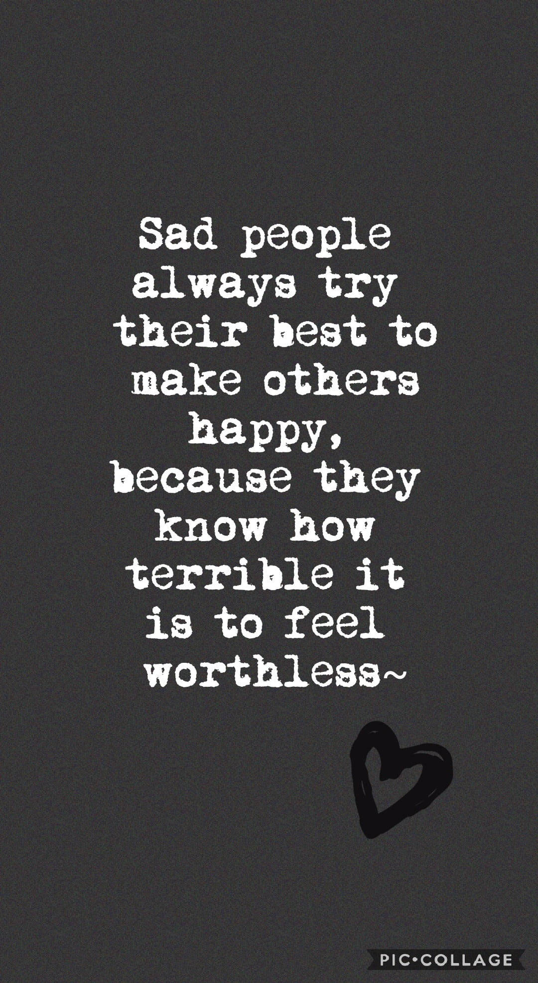 Download Lonely Quotes Sad People Wallpaper | Wallpapers.com