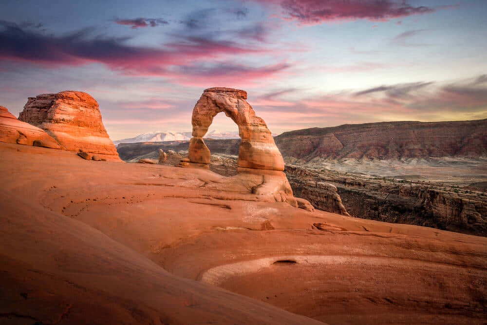 Lonesome Delicate Arch View Wallpaper