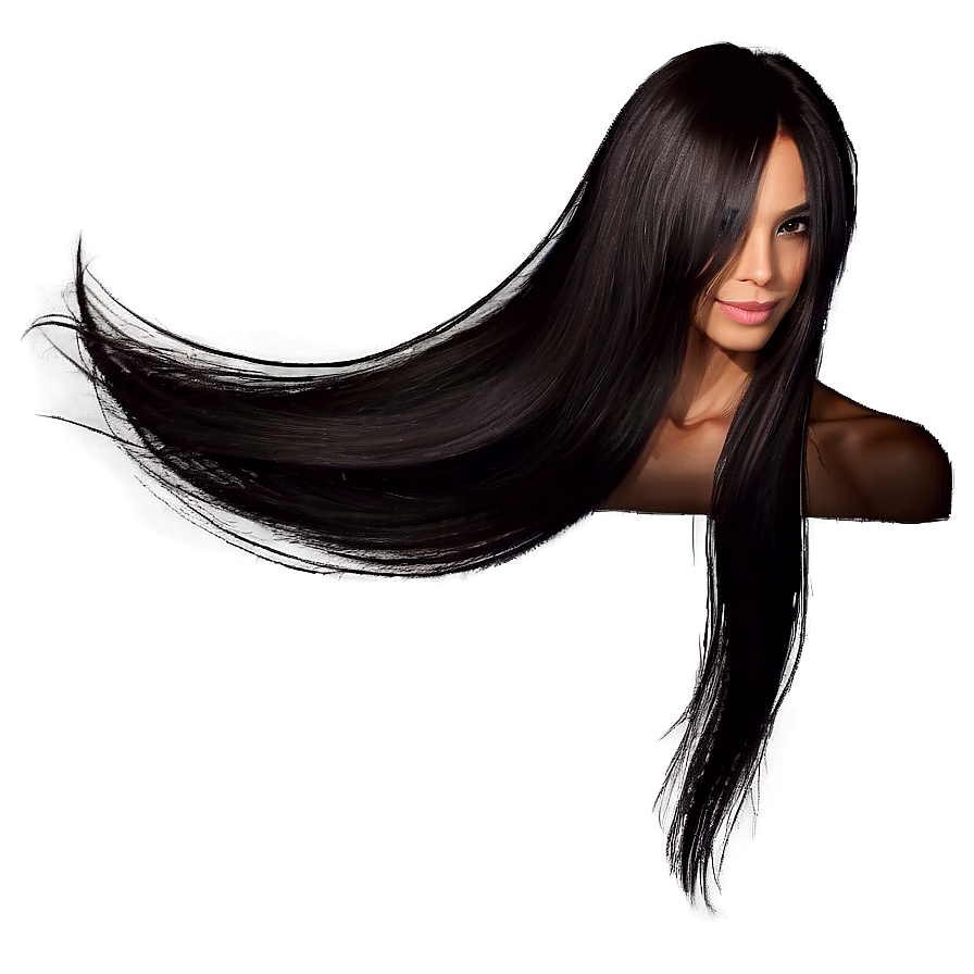 Long Hair Enchantment Png 05242024 PNG