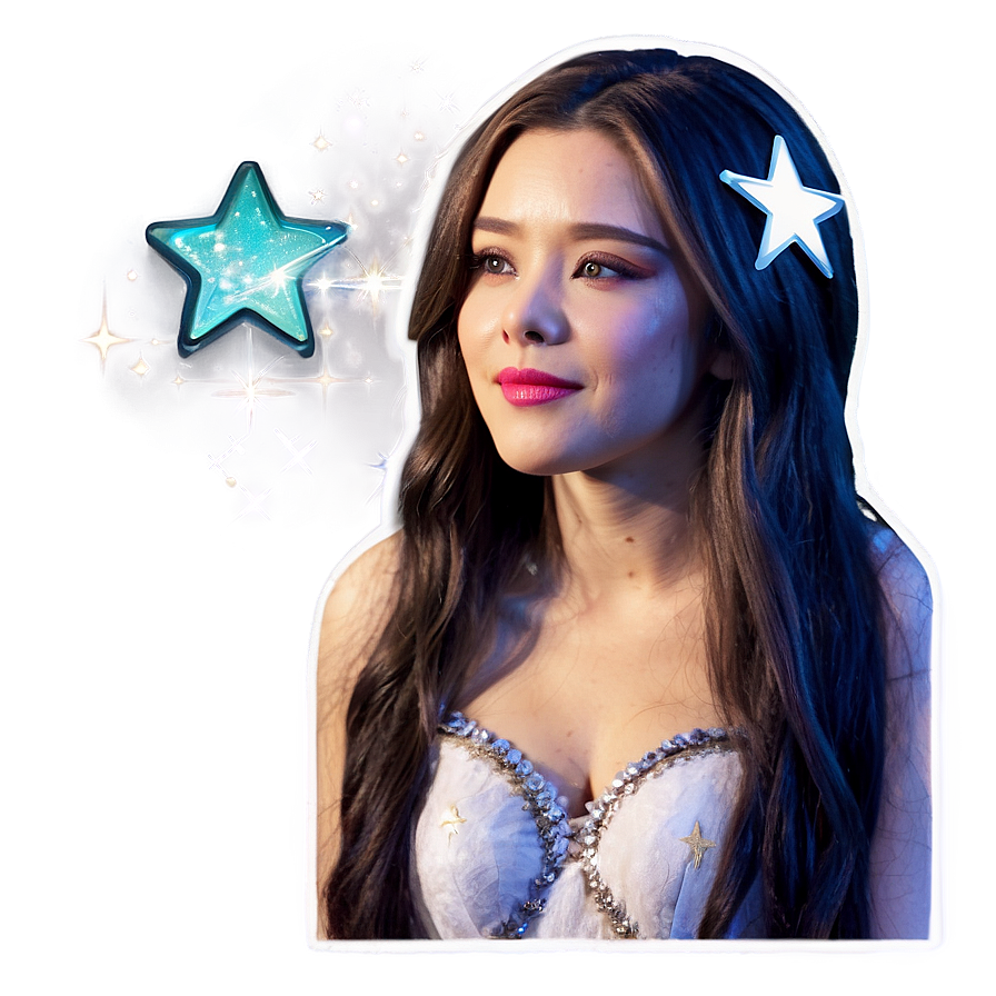 Long Hair Starlight Png 10 PNG